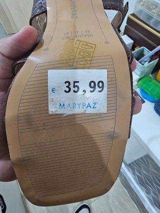 Tacones Maripaz Marrones Cocodrilo