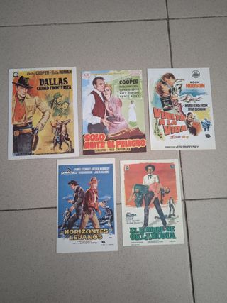 Carteles cine Western