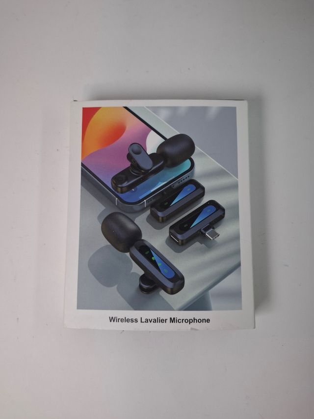 Micrófono Lavalier Inalámbrico