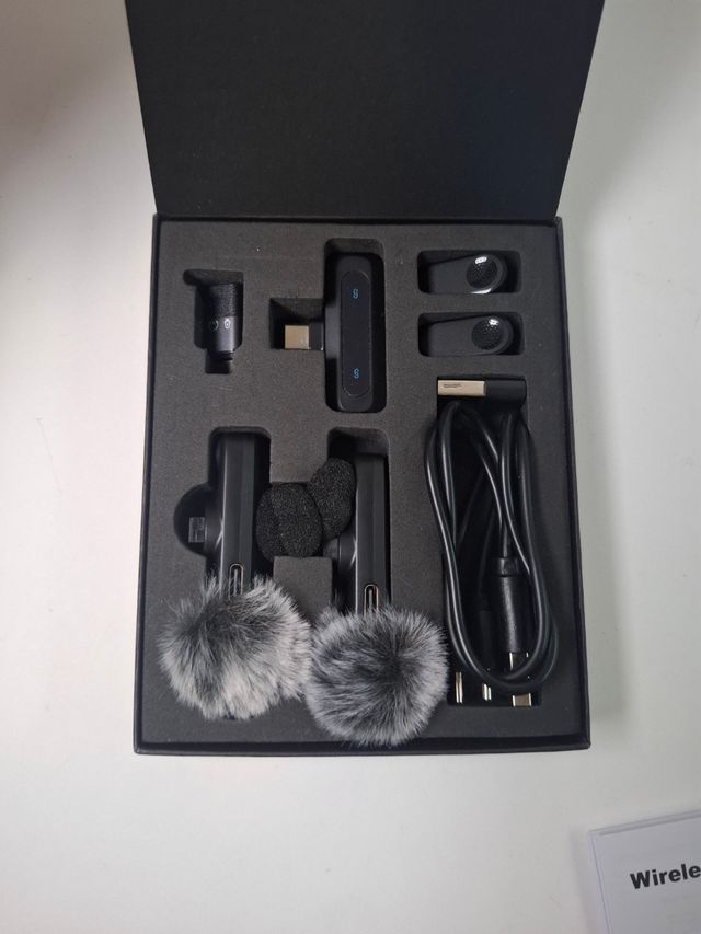 Micrófono Lavalier Inalámbrico