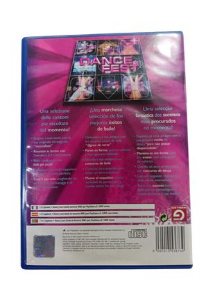JUEGO PS2 DANCE FEST + ALFOMBRILLA