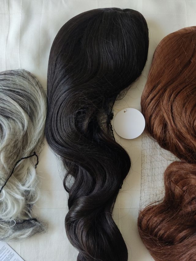3 Pelucas de aspecto natural