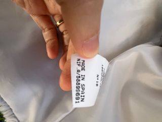 Chaqueta pelo gris suave solo puesta una vez