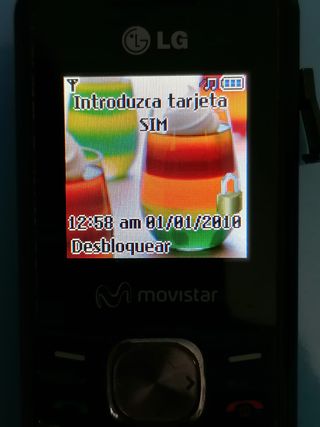 LG Movistar GS101 Negro