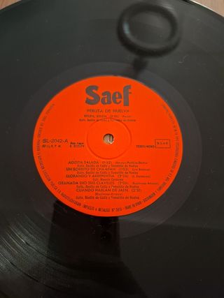 Disco Vinilo Perlita de Huelva - Flamenco