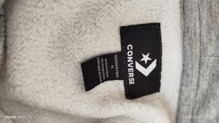 Sudadera Converse Gris Talla XL