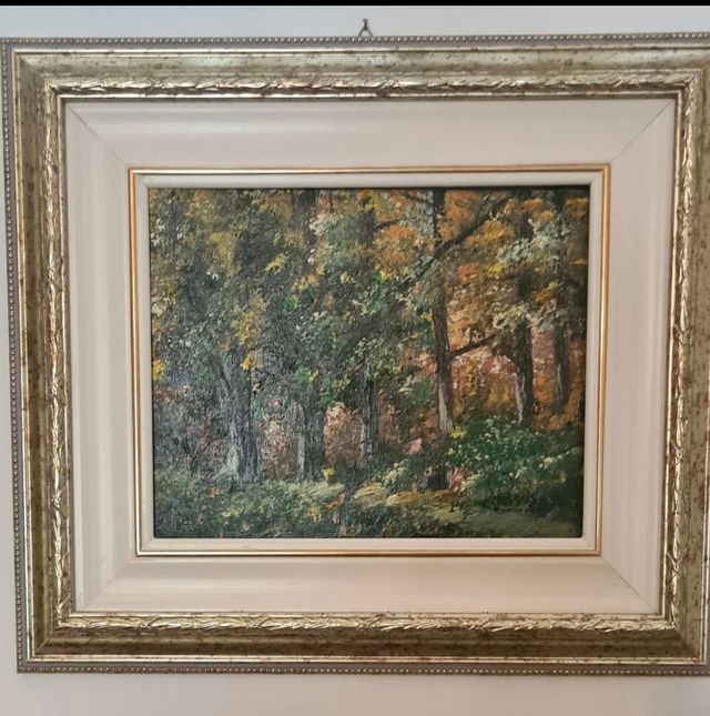 Quadro olio su tela Antonio Pecoraro