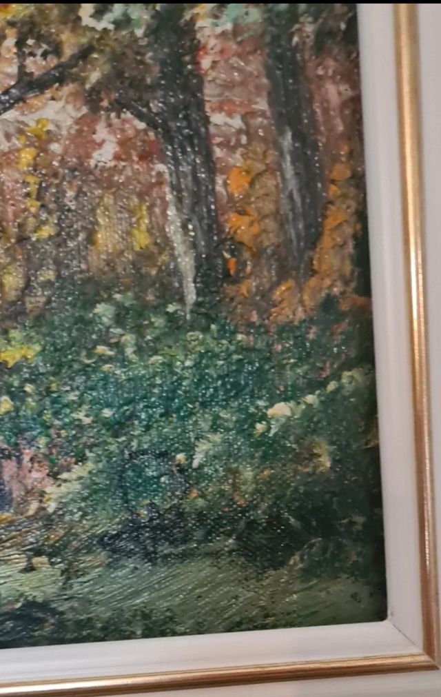 Quadro olio su tela Antonio Pecoraro