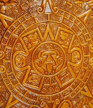 Bolso de cuero mexicano tallado a mano