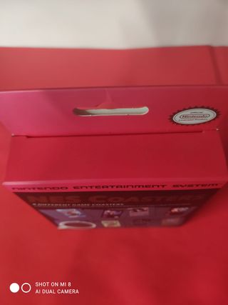 Set 8 Sottobicchieri NES Nintendo