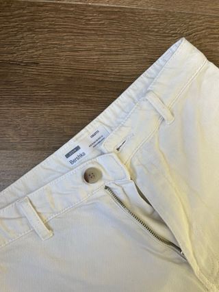 Calças culotte brancas