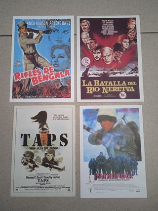 Carteles cine Bélico