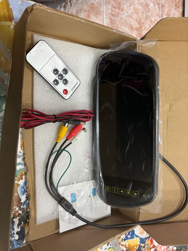 Cámara Visión Trasera 7 Retrovisor