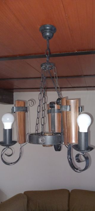 Lámparas rústicas