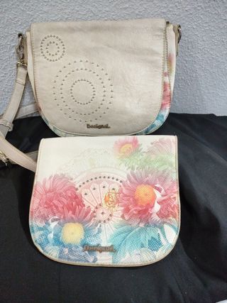 Bolso Desigual con 2 solapas intercambiables