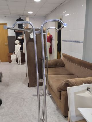 Sofá 3 plazas marrón tela Móvil 653 027611