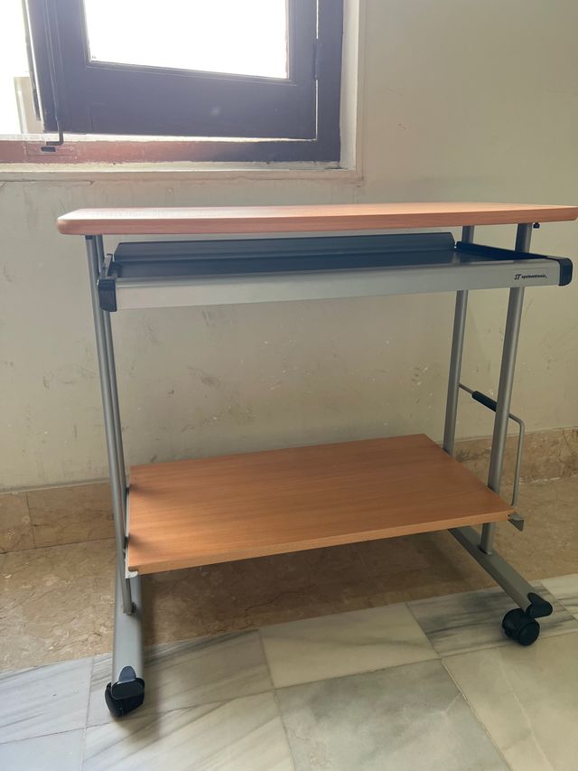Mesa escritorio Systemtronic madera y metal