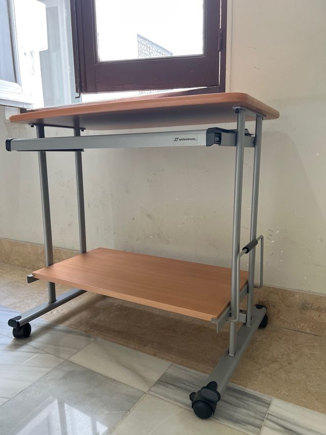 Mesa escritorio Systemtronic madera y metal