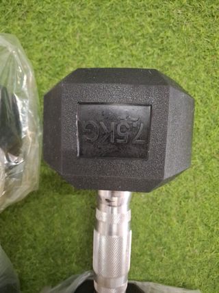 Coppia di manubri esagonali 7,5 kg