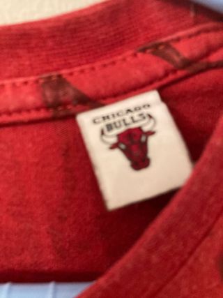 Camiseta Chicago Bulls NBA, vintage. 