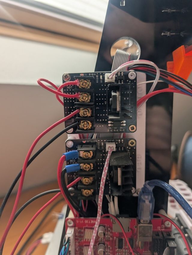 Impresora 3D Anet A8 + MOSFETs + Cama Cristal