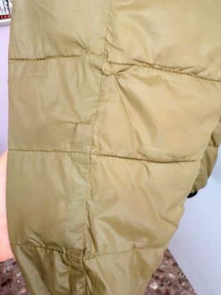 Plumífero Moschino verde oliva