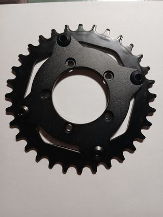 Corona dentata bici nera