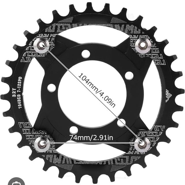 Corona dentata bici nera