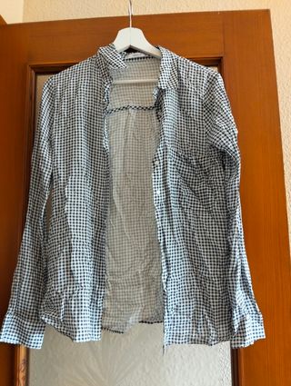 Camisa cuadros Pull&Bear Talla XS