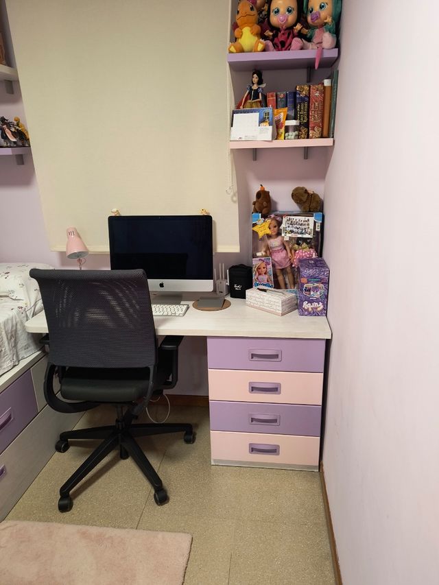 Cama nido infantil con cajones