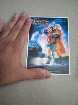 Postal Regreso al Futuro II