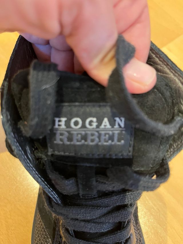 Botín deportivo Hogan negro