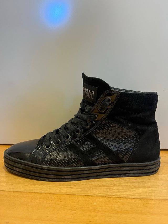 Botín deportivo Hogan negro