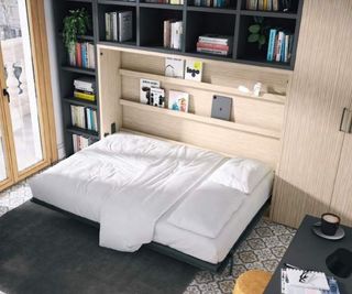 Composición completa gama alta con cama abatible