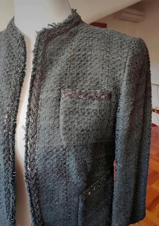 Giacca Zara Donna Nera Taglia M