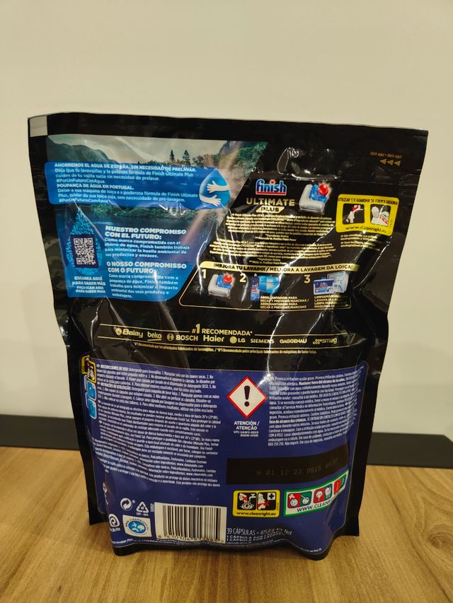 Finish Ultimate Plus All in 1 - 39 Cápsulas