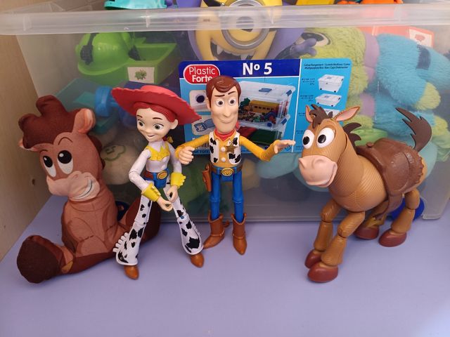 Woody, Jessie y Perdigón de Toy Story