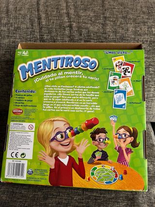 Juego de mesa El Mentiroso Bizak