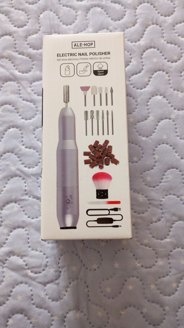 Set Lima Uñas Eléctrica Ale-Hop