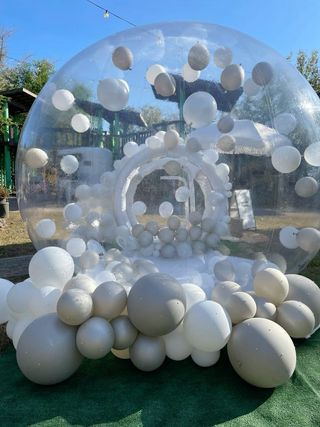 BURBUJA INFLABLE 360 PARA EVENTos