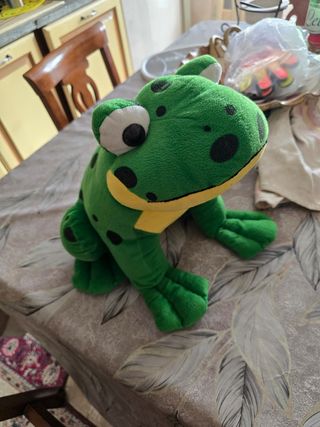 Peluche Rana Verde