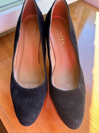 ZENDRA BASIC Zapatos Tacón Negro Talla 38