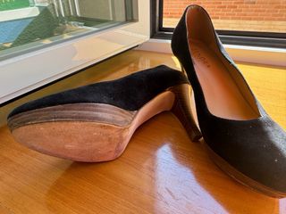 ZENDRA BASIC Zapatos Tacón Negro Talla 38