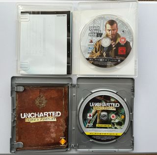 Lote 5 Juegos PS3 - GTA IV - Uncharted - Fuel