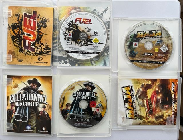 Lote 5 Juegos PS3 - GTA IV - Uncharted - Fuel 