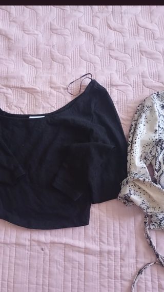 Lote 3 Tops Crop Mujer