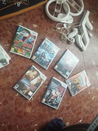 Repuestos Wii: Volantes, Mando y Nunchuk