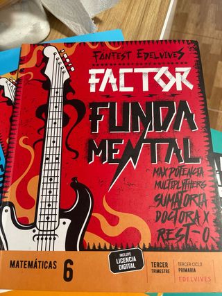 Matemáticas 6 Edelvives Factor Fundamental