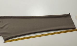 Pantaloni donna eleganti beige elastico