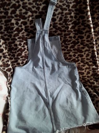 Vestido vaquero peto tirantes lote